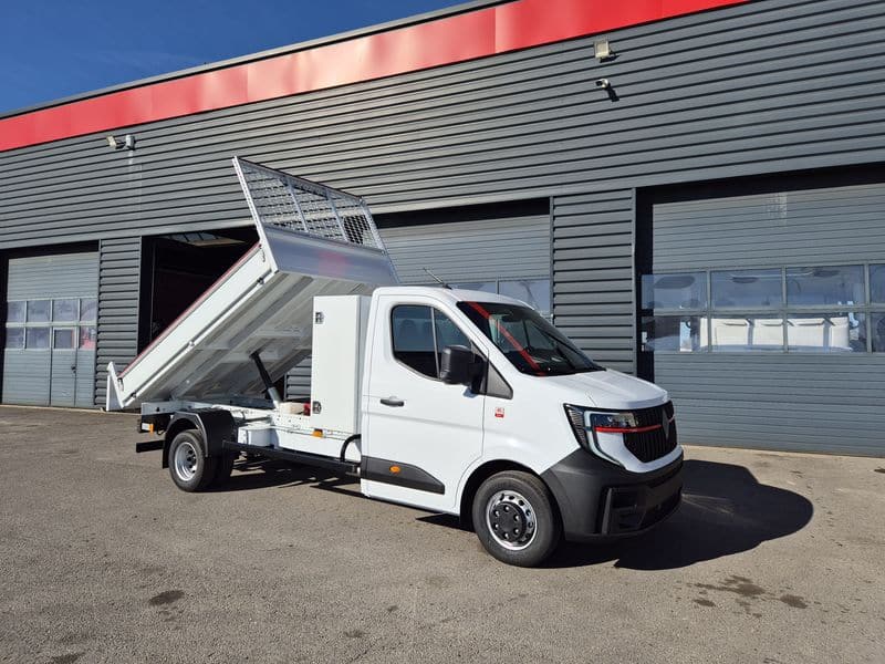 RENAULT MASTER RED 170 BENNE + COFFRE